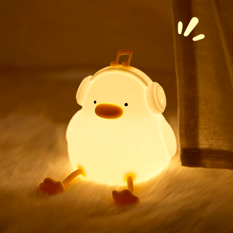 Duck With Headphones Light