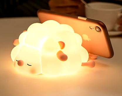 Sheep With Brown Legs Glow Light