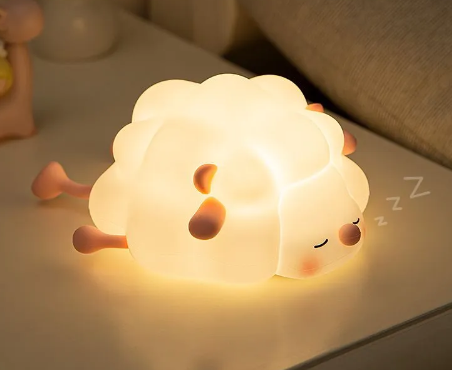 Sheep With Brown Legs Glow Light