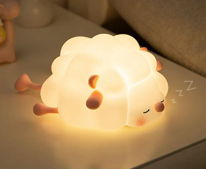 Sheep With Brown Legs Glow Light